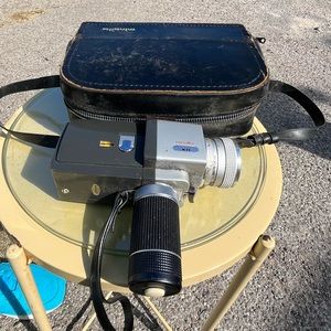 Antique Minolta Camera/Recorder with case (still works)
